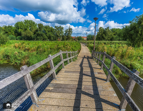 bruggetje naar een eiland