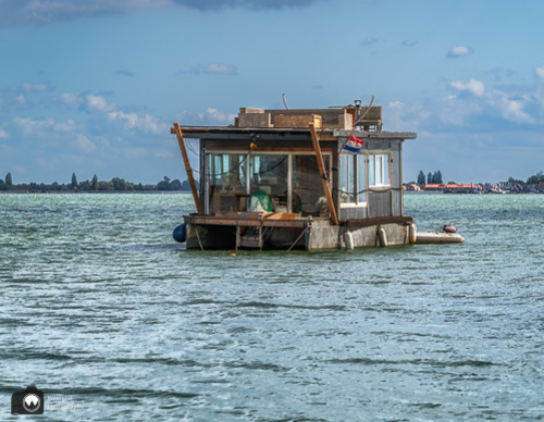woonboot op het water